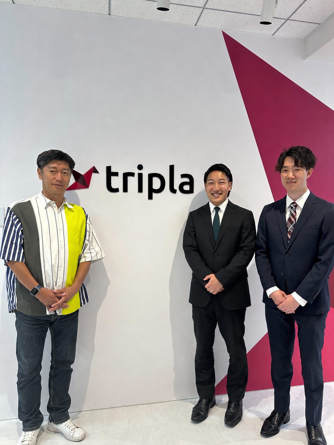 tripla株式会社 高橋和久CEO(写真右)とTechSuite担当