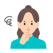 悩んでいる人物