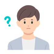 悩んでいる人物