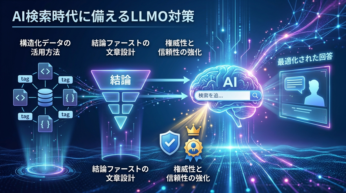 AI検索時代に備えるLLMO対策