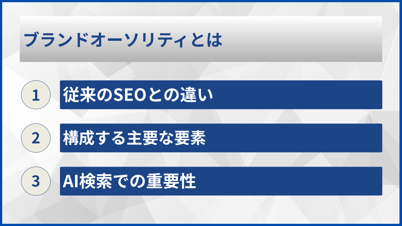 ブランドオーソリティとは