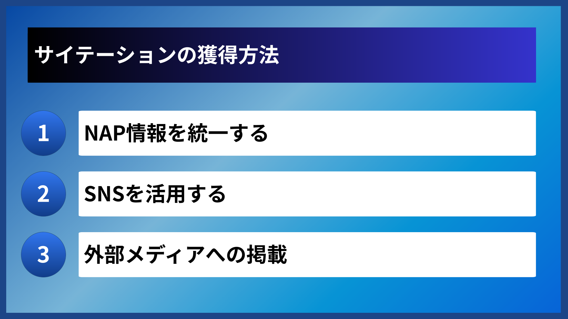 サイテーションの獲得方法