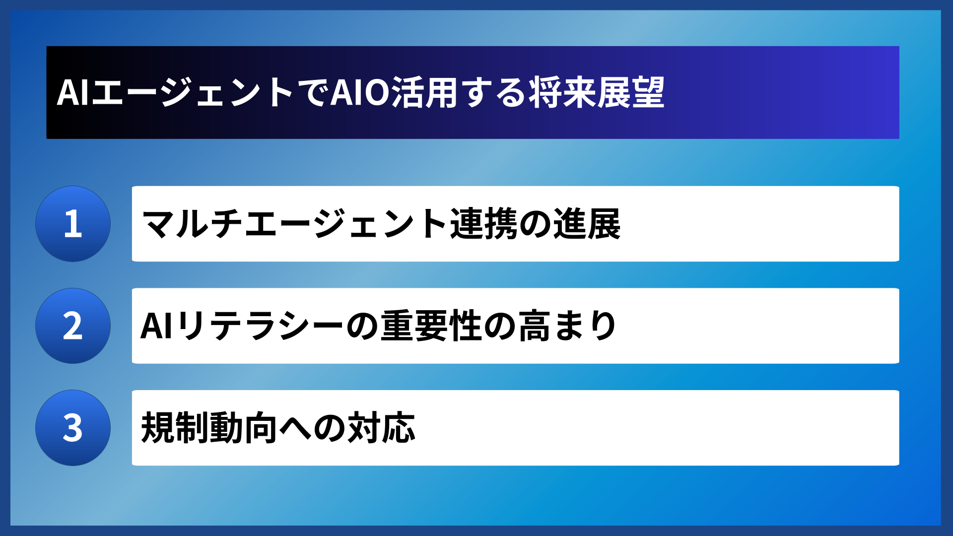 AIエージェントでAIO活用する将来展望