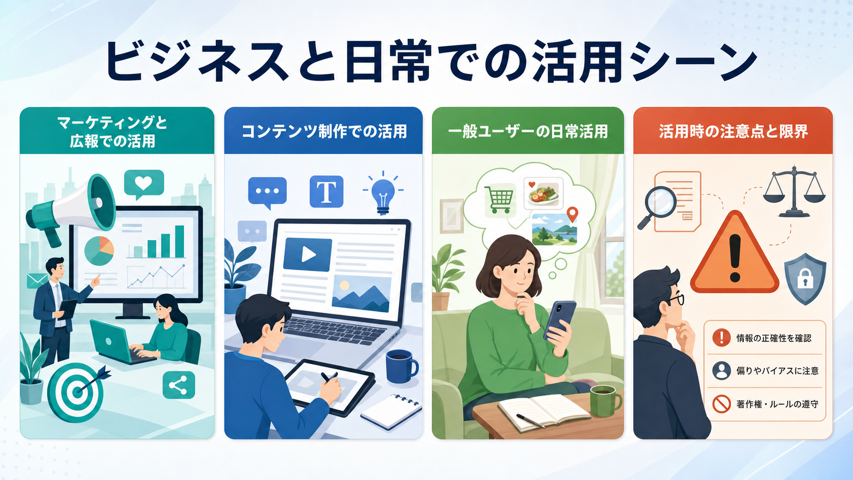 ビジネスと日常での活用シーン