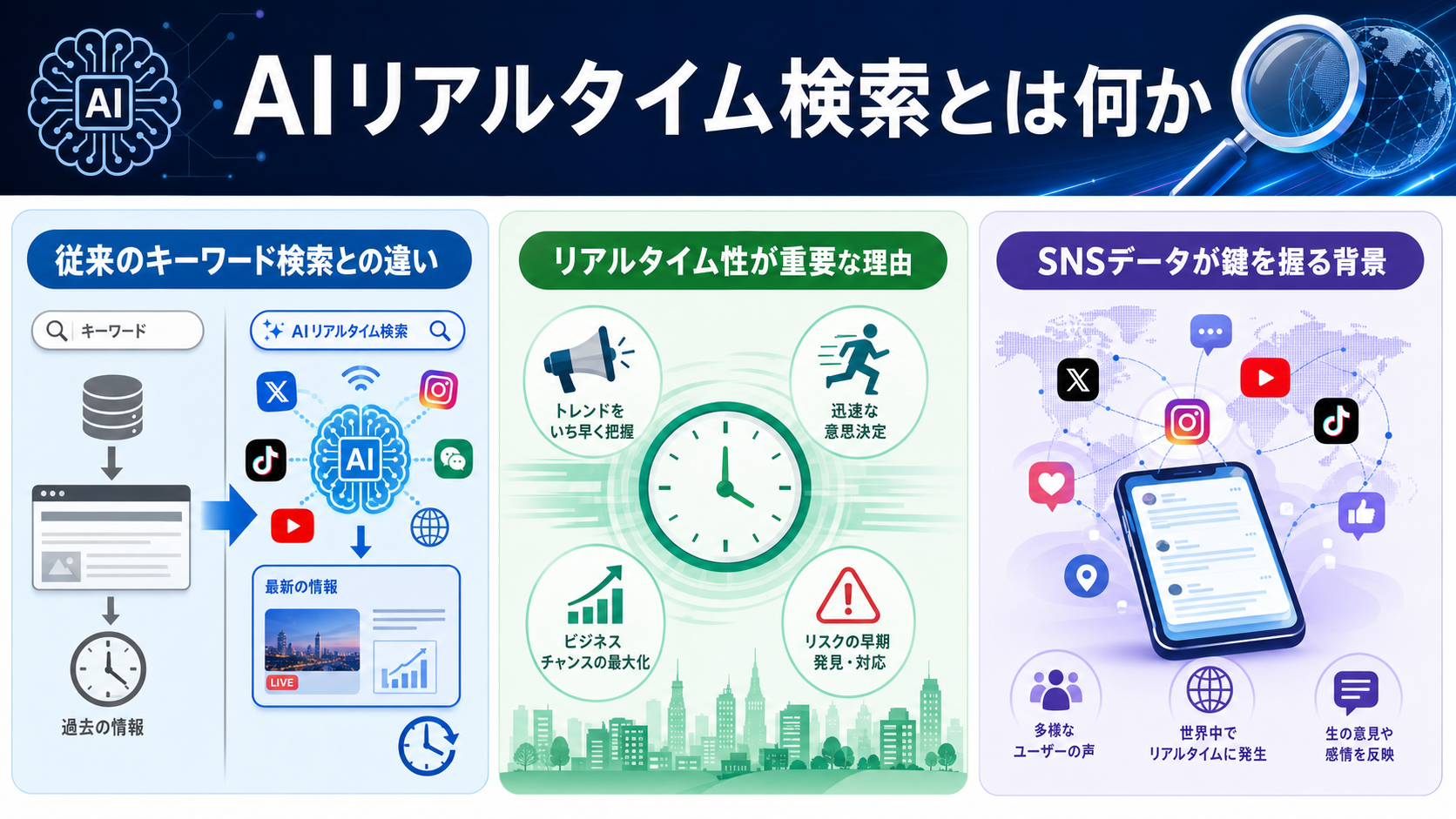 AIリアルタイム検索とは何か