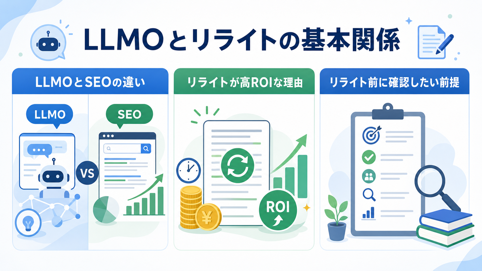 LLMOとリライトの基本関係