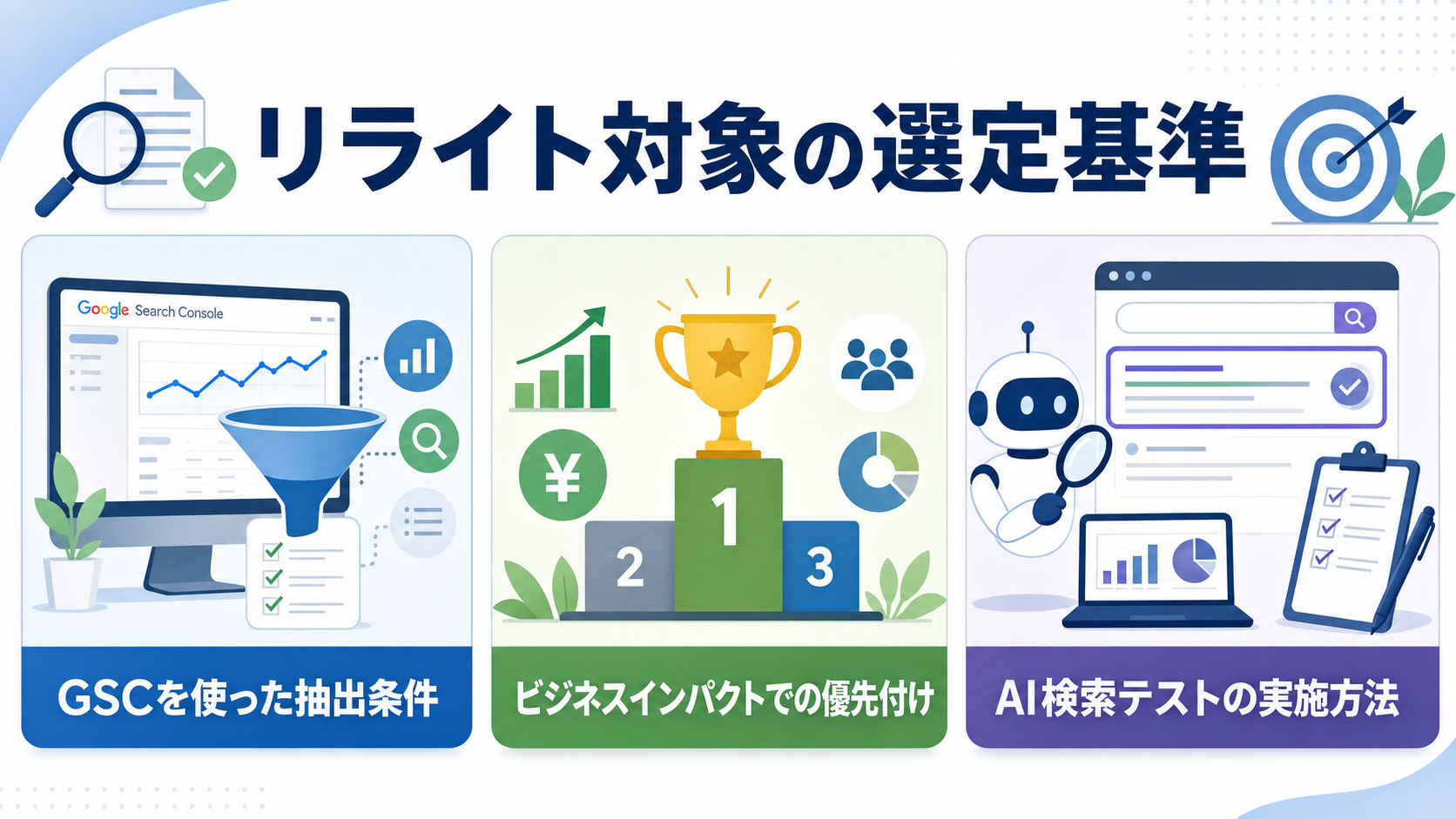 リライト対象の選定基準