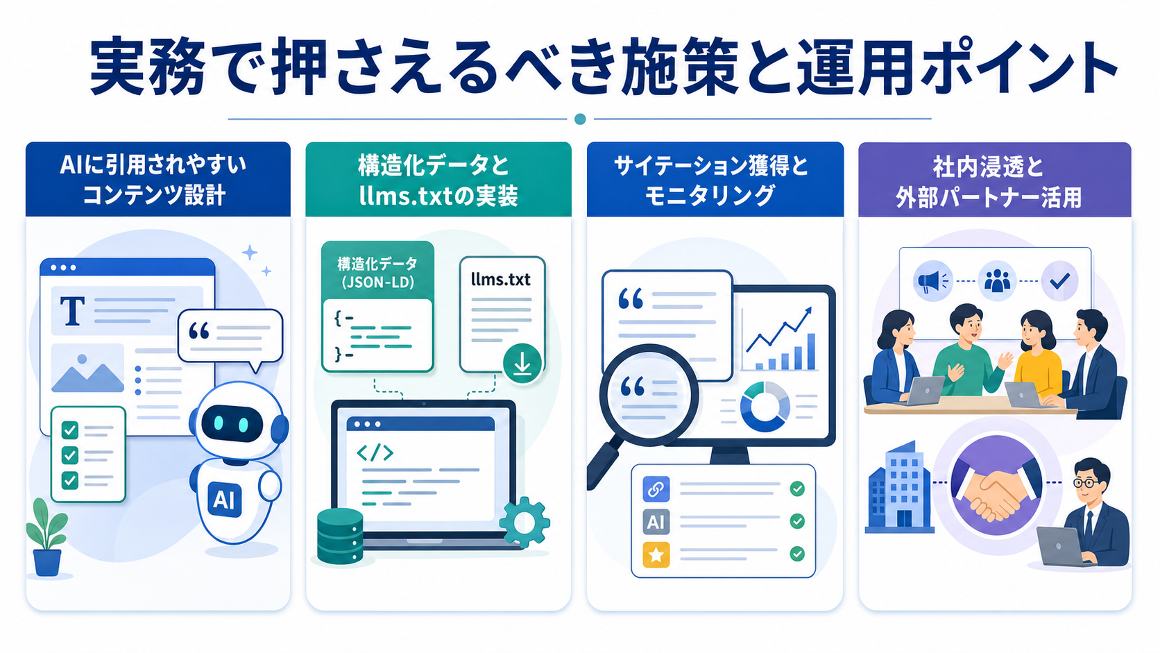 実務で押さえるべき施策と運用ポイント