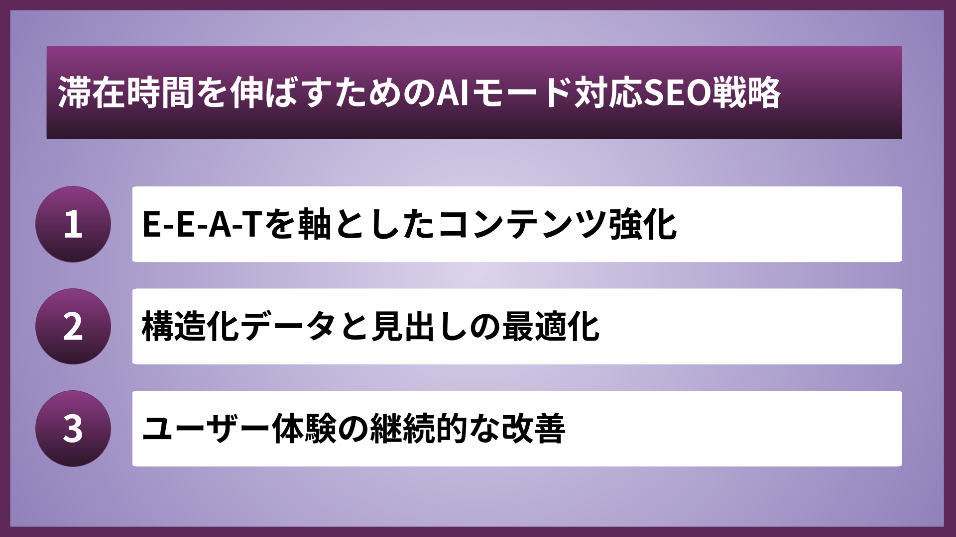 滞在時間を伸ばすためのAIモード対応SEO戦略