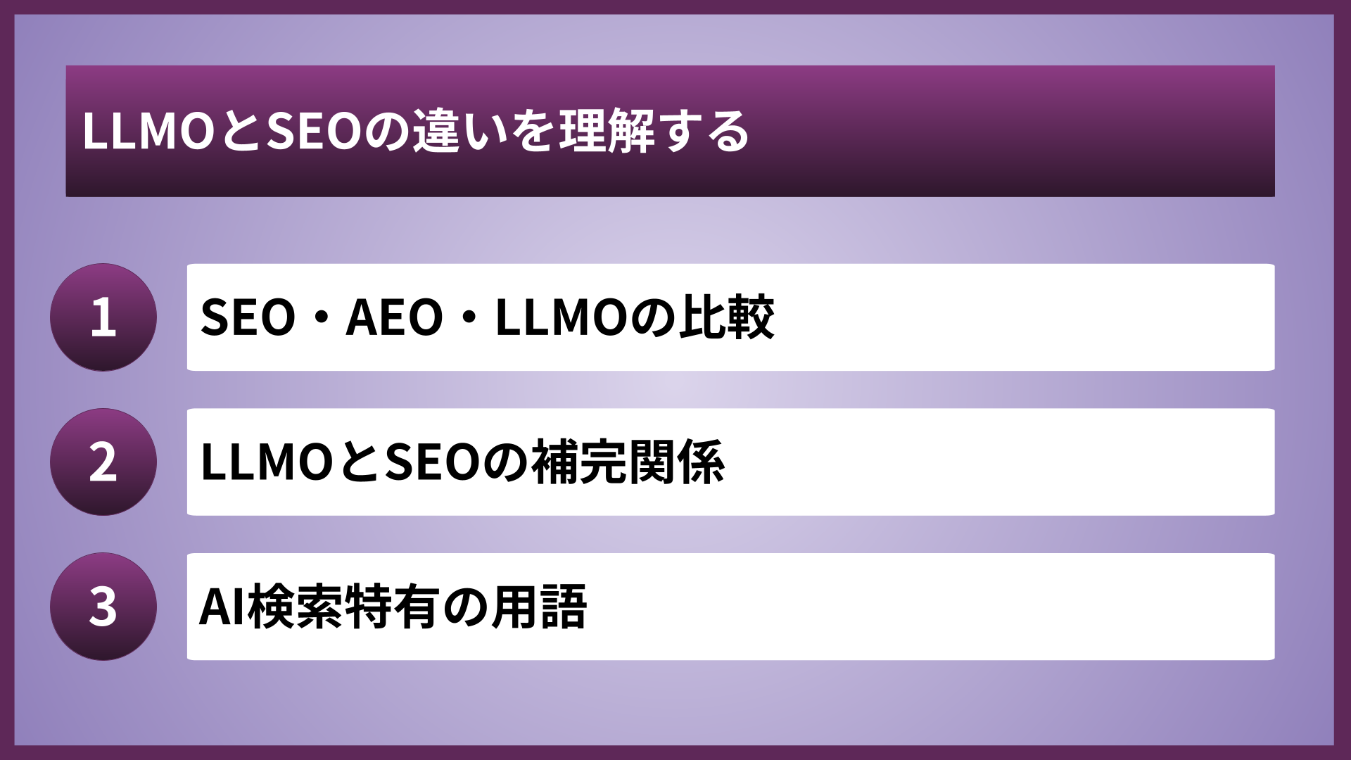 LLMOとSEOの違いを理解する