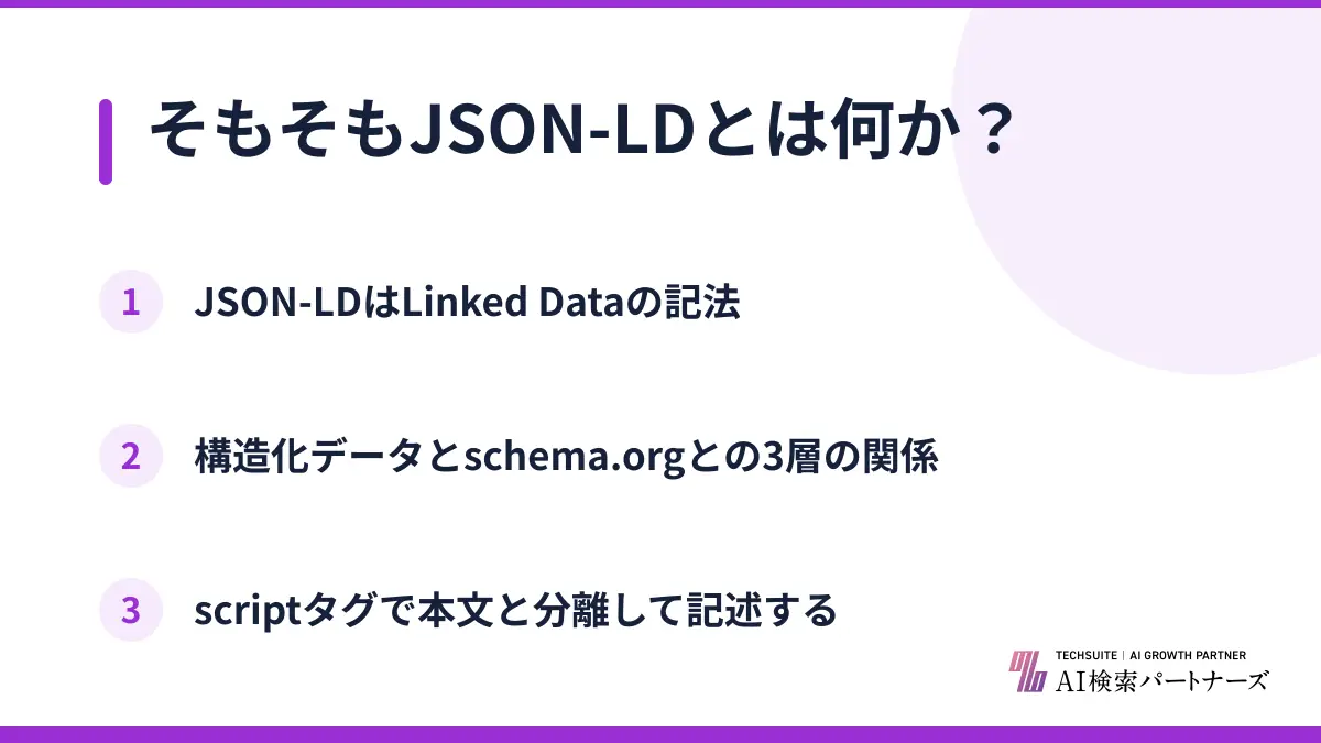 そもそもJSON-LDとは何か?