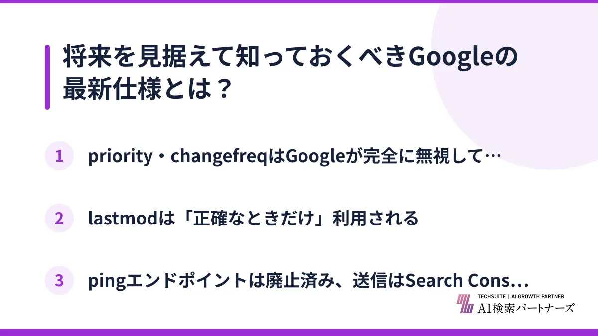 将来を見据えて知っておくべきGoogleの最新仕様とは？