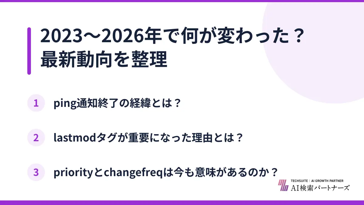2023〜2026年で何が変わった？最新動向を整理